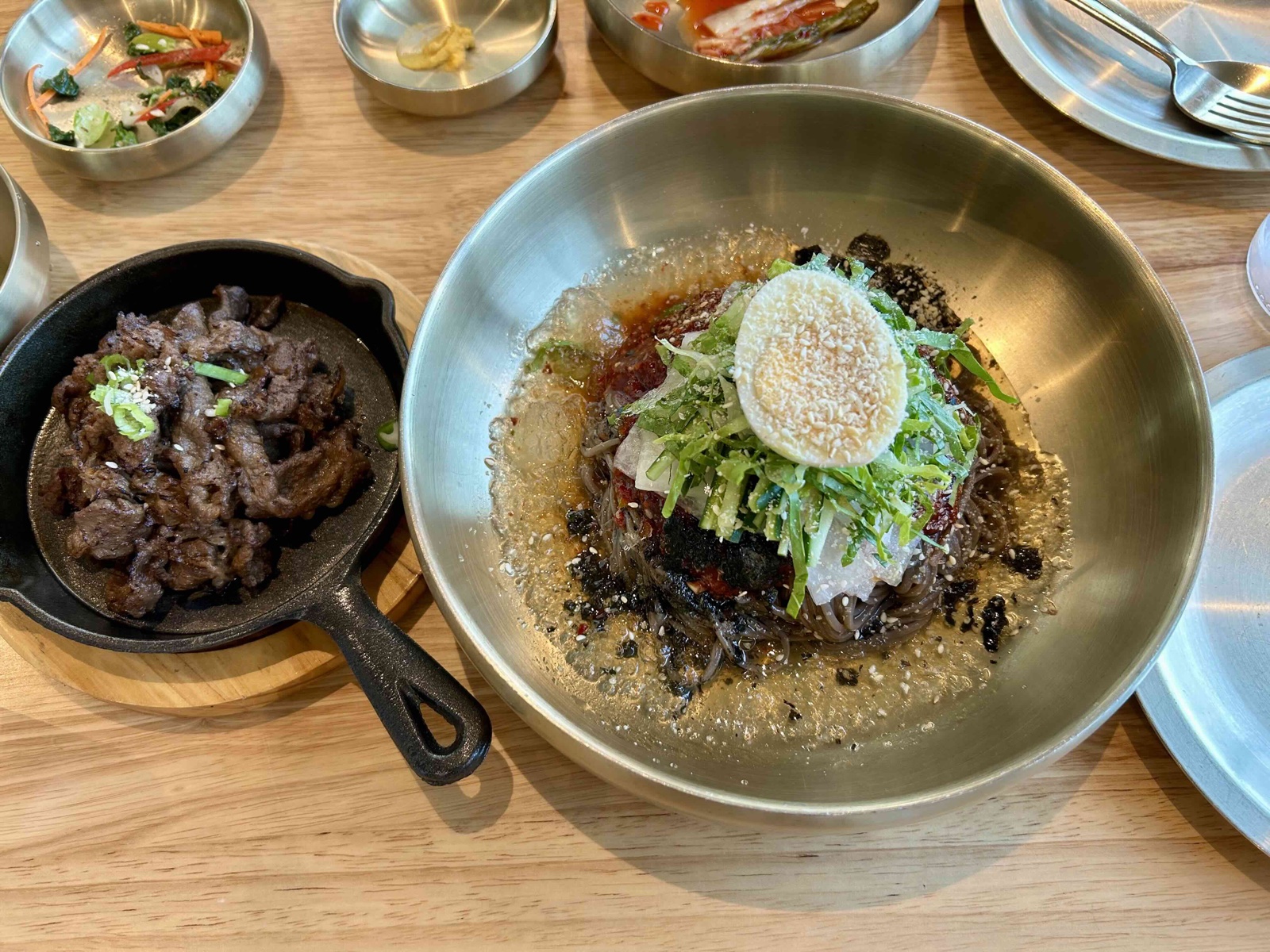 여름 특별메뉴 메밀 막국수
