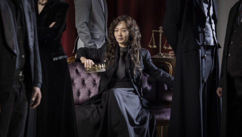 Fig 2. Male Ophelia in a gender-reversed production of Hamlet at the National Theatre Company of Korea