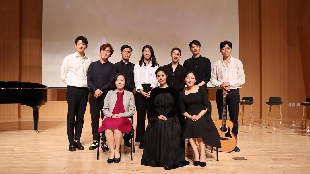 낭만씨어터 뮤지컬 리사이틀 출연진 단체사진, 2019
