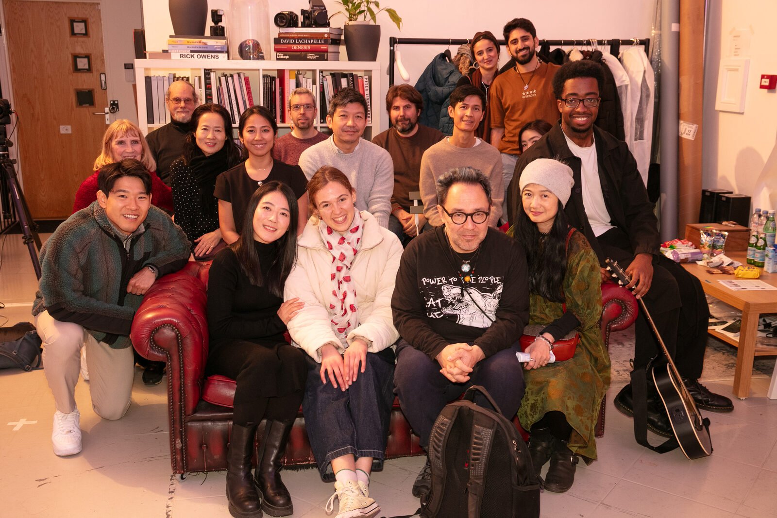 Group photo with the audience